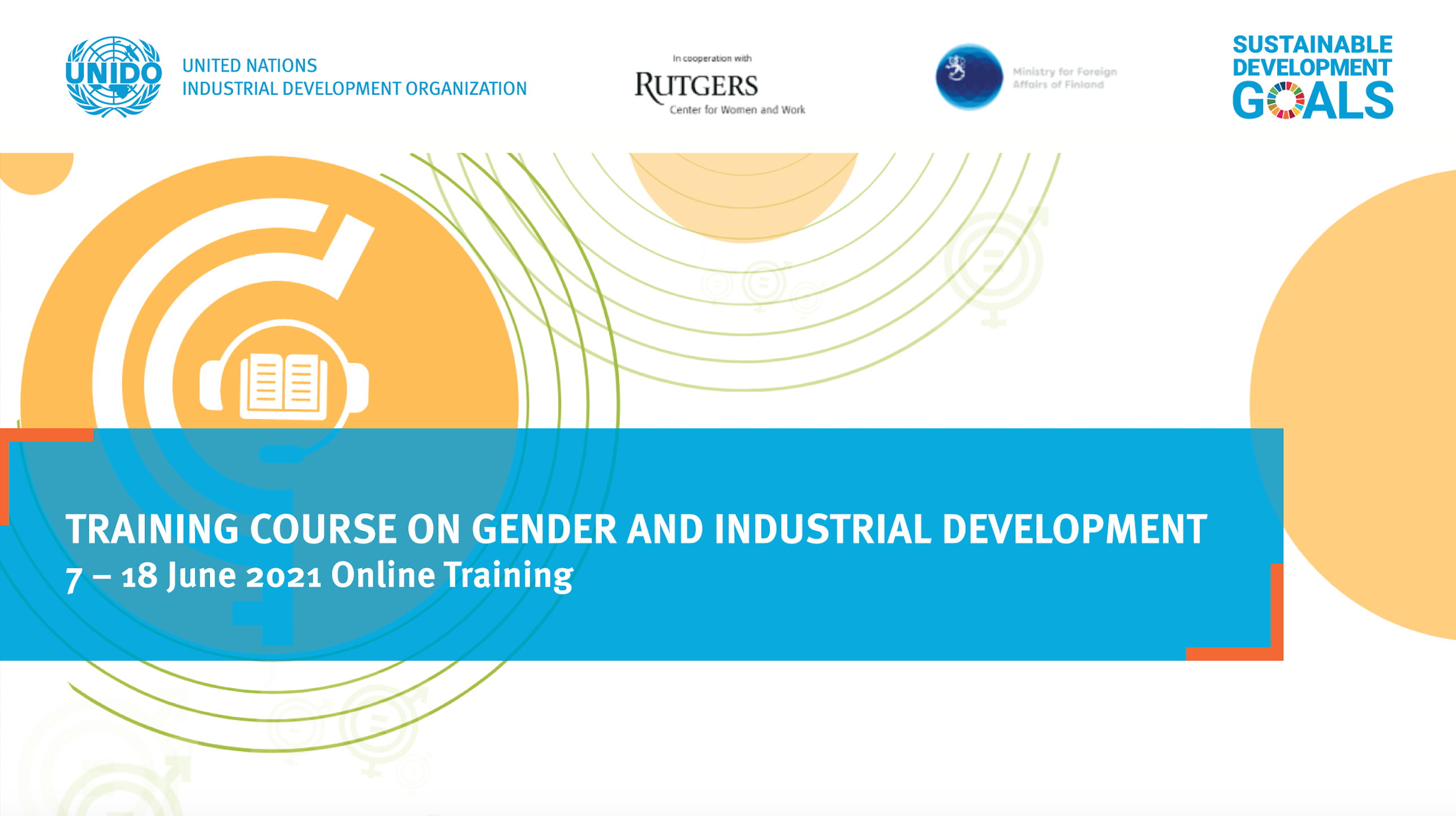 Training course on gender and ISID 2021