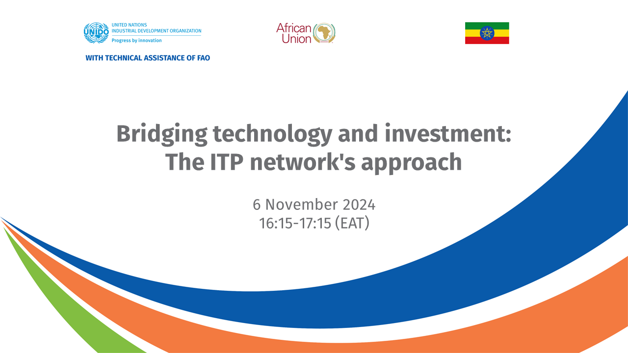 Bridging technology and investment The ITP network's approach banner