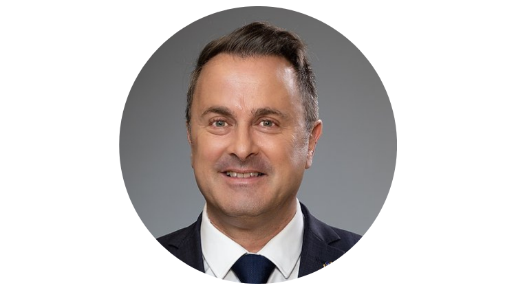 His Excellency Mr. Xavier Bettel Speaker Card