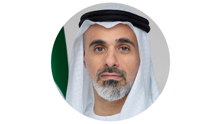 His Highness Sheikh Khaled bin Mohamed bin Zayed Al Nahyan Speaker Card