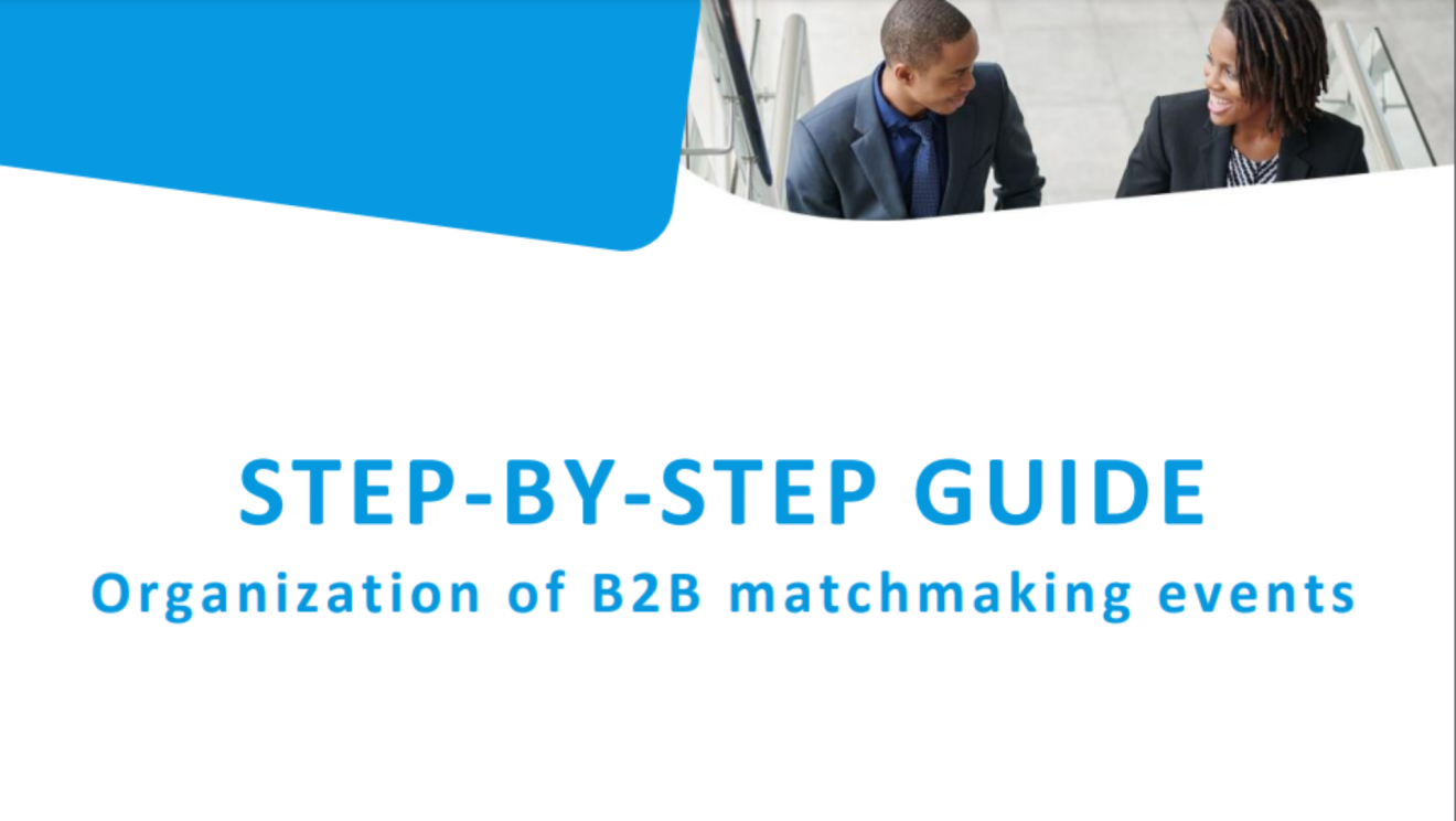 MOODLE - STEP-BY-STEP GUIDE Organization of B2B matchmaking events