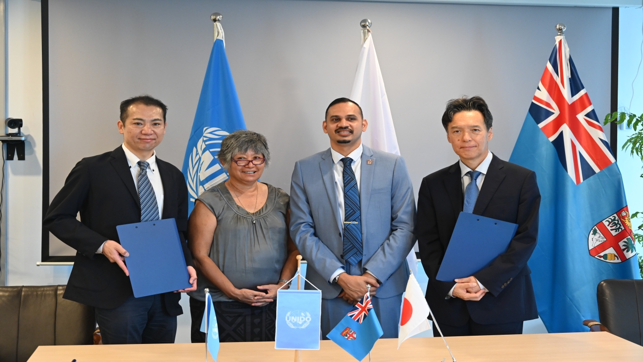 Japan and UNIDO Sign Agreement to Advance Circular Economy Practices in Plastic Value Chains in Fiji